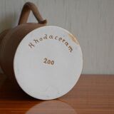 Matte sandstone carafe