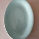 Semi-porcelain dish Céranord celadon green