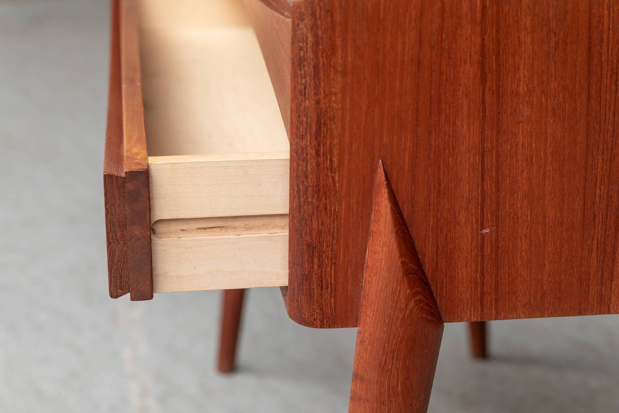 Rare chest of drawers by Rimbert Sandholt, Denmark, 1960's