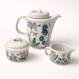 Flora coffee service by Arabia – Finnish vintage from the 1970s