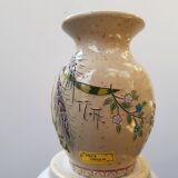 Old Vase Sandstone Alsace GRAESSEL Beige Décor Chisled Made In FRANCE Vintage