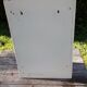 Old bathroom wardrobe in sheet metal of the 50s
