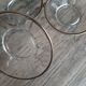 Lot 6 glass cups and gilding