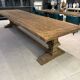 Old wooden monastery table - Spirito 240 by 100 cm