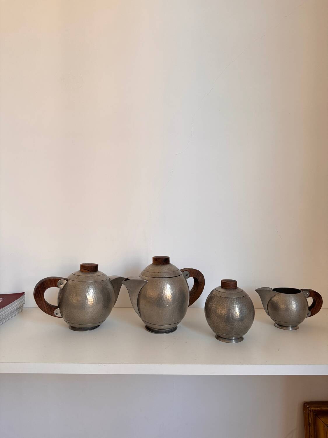 Tea service by René Delavan