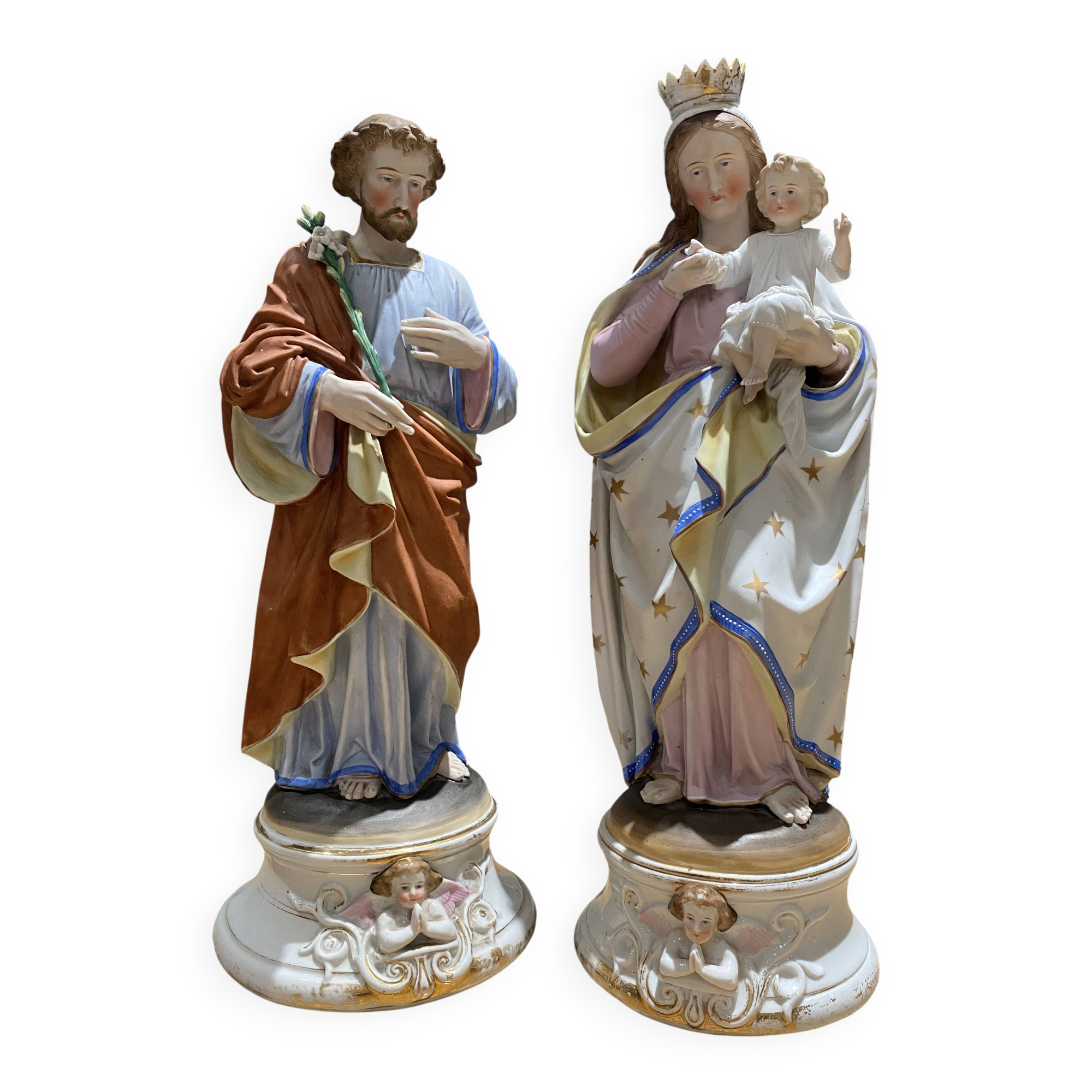 Statue of Mary and Joseph