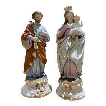 Statue of Mary and Joseph
