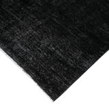 Hand-Knotted Oriental Overdyed 290 cm x 391 cm Black Wool Carpet