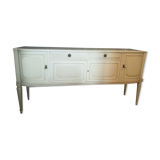 Enfilade style Louis XVI lacquered cream