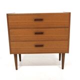 Scandinavian teak chest of drawers, Sweden, 1960