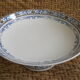 Coupe à fruits plat porcelaine Creil et Montereau