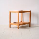 Table basse scandinave avec plateau double