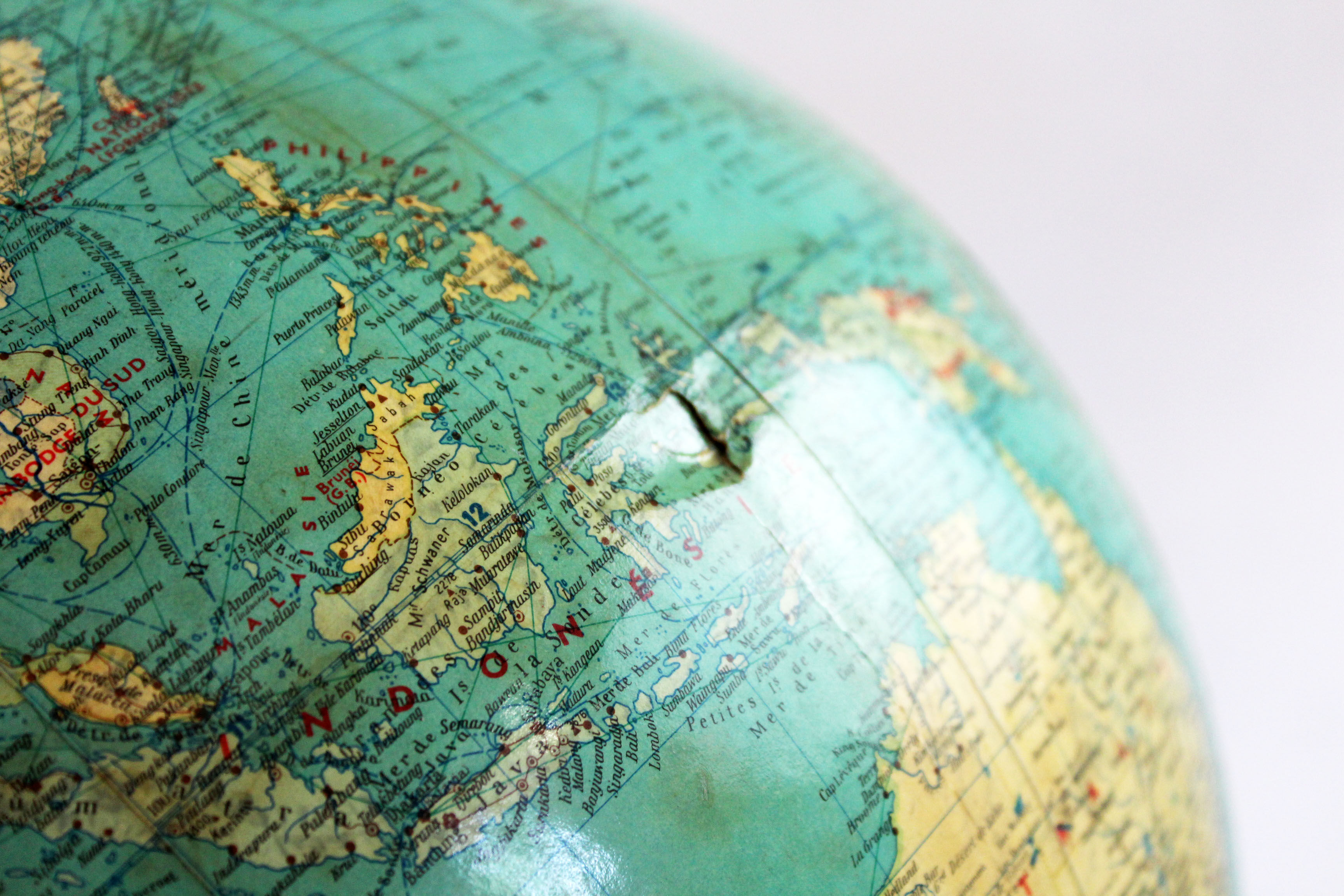 Globe terrestre Globus inclinable