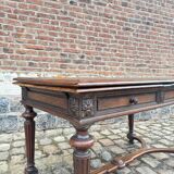 Italian Dining Table In Natural Wood Louis XVI Style XIX Eme Century
