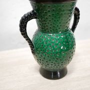 Vintage ceramic vase by Blanche Letalle for the Saint Clément factory