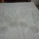 Lot de 4 verres a pied cristal Baccarat