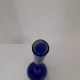 Royal blue opaline single flower vase