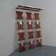 Mid-Century Teak Wardrobe with Hat and Coat Rack, 1960s
