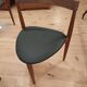 4 chaises "roundette" Hans Olsen par Frem Rolje 1960