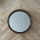 70's smoked plastic mirror