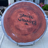 Decorative flat plate Daniel Vallauris vintage