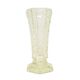 Miniature Art Deco vase, pressed glass, Czechoslovakia, 1930s