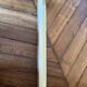 Antique earthenware bathroom wall shelf