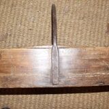 Former Bank tools DIY basket wood and iron