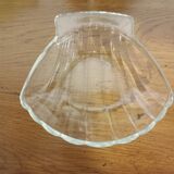 set of 6 glass scallops