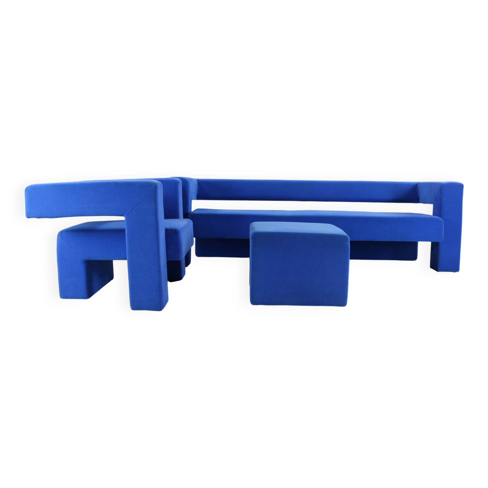 Nineties design seating group by Fabian van Severen for Gelderland