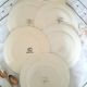 Mismatched dessert plates