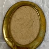 Old brass photo frame