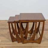 Mid-Century Teak Nesting Tables by V. Wilkins for G-Plan, United Knigdom, 1970s, Set of 3