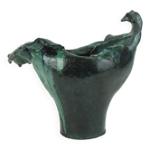 danish modern ceramic VASE bowl studio pottery conny walther demark 60s70s