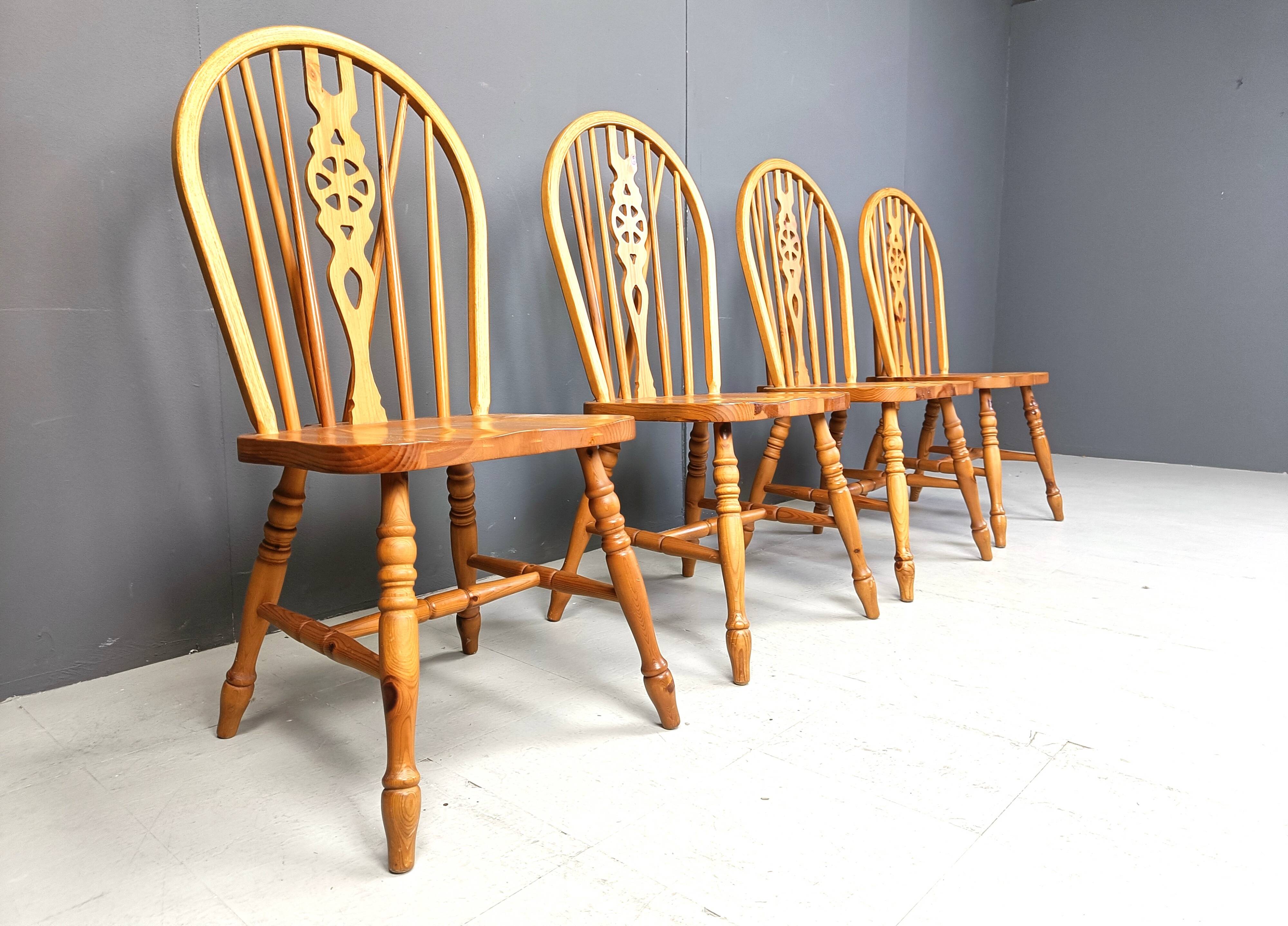 Set of 4 Vintage  Ercol Dining Chairs , 1950's