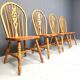Set of 4 Vintage  Ercol Dining Chairs , 1950's