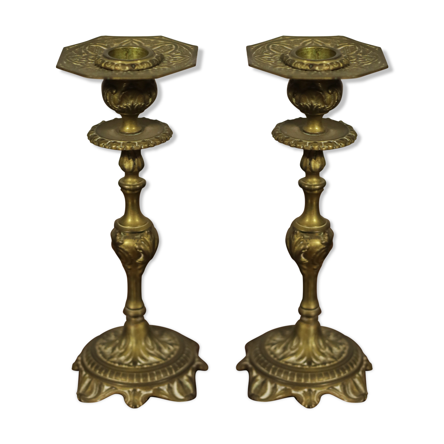 Old candlesticks