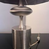 Lampe en acier brossé