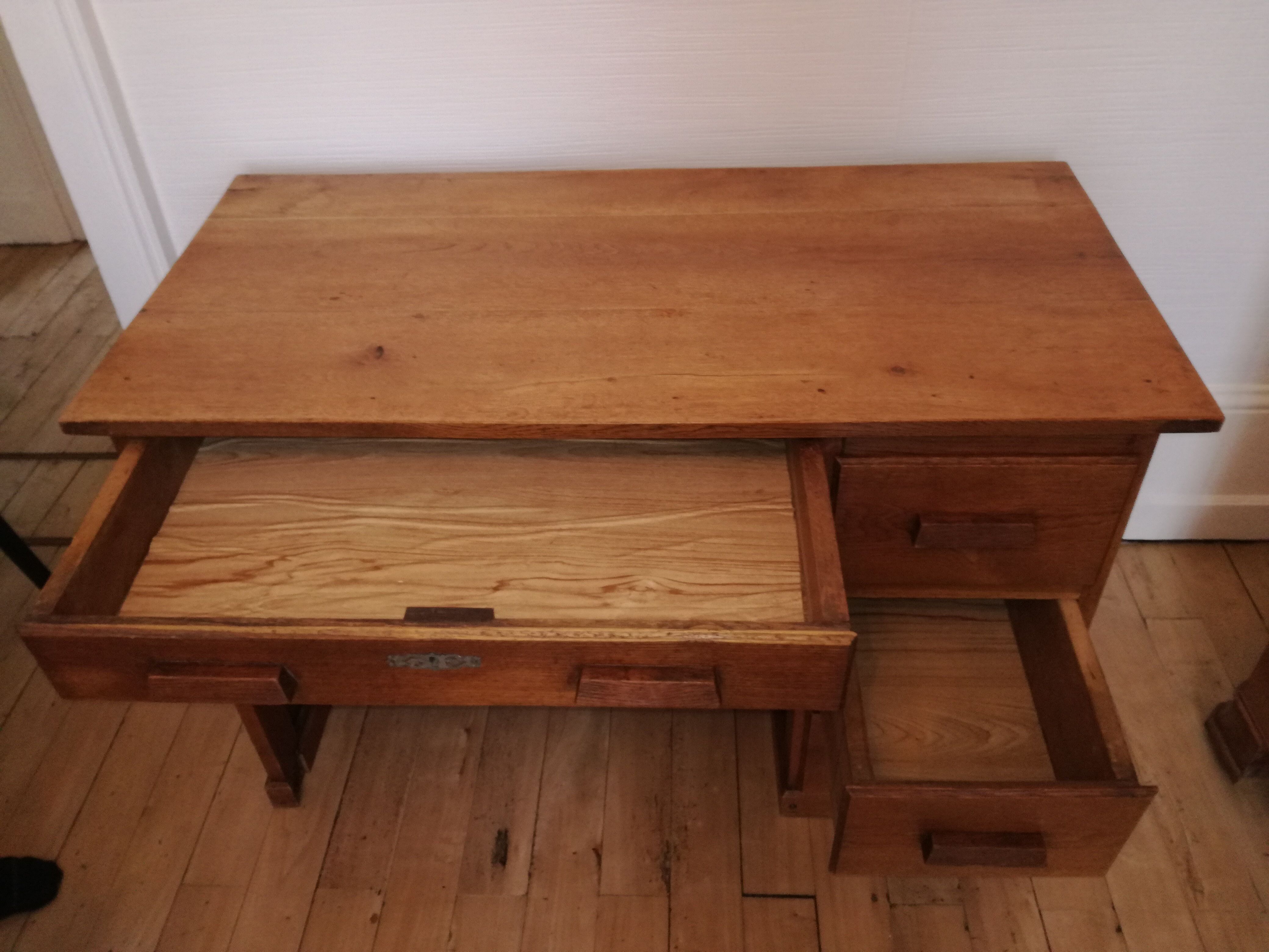 Vintage schoolmaster's desk 40s /50s