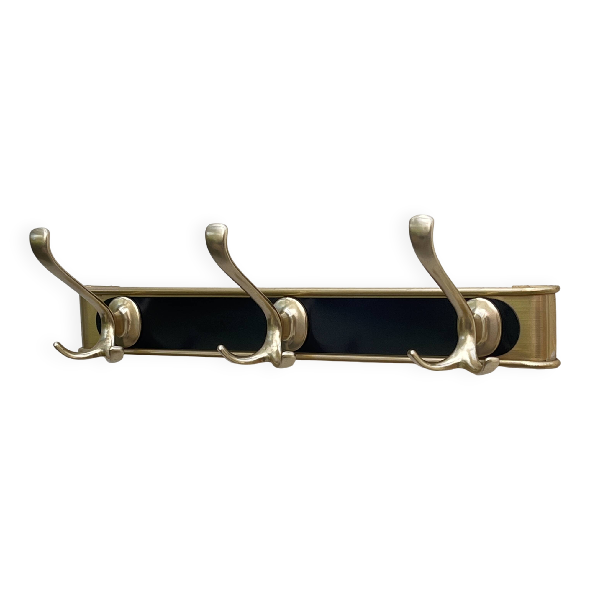 Gold aluminum coat rack