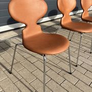 Fritz hansen ant chairs in cognac leather new!!