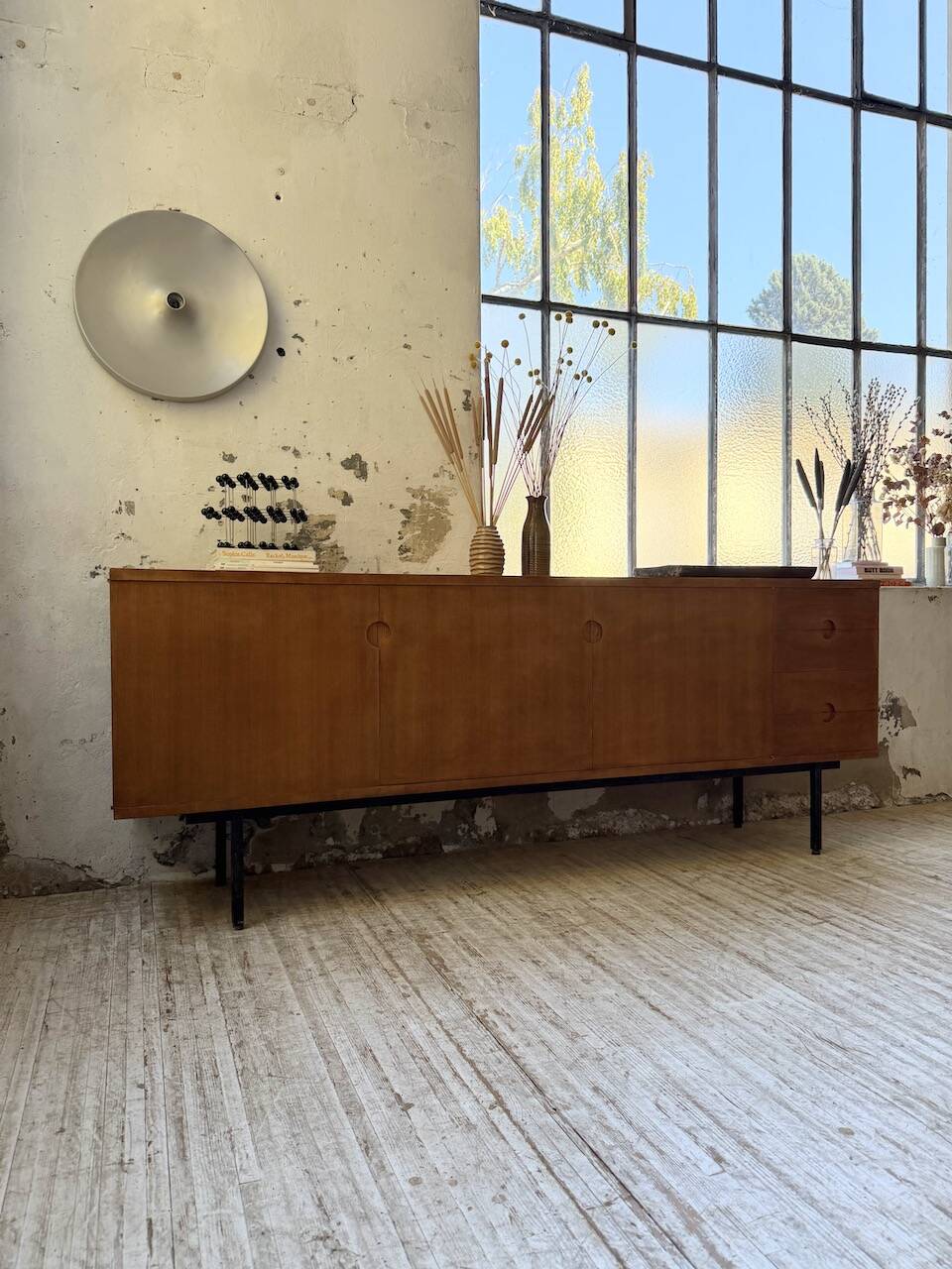 French modernist teak sideboard 1960