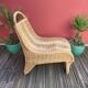 Chaise-longue en bambou et rotin