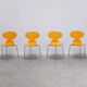 set of 4 'Ant' chairs by Arne Jacobsen for Fritz Hansen, 1974