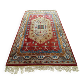 Large handmade oriental rug 240cm x 350cm