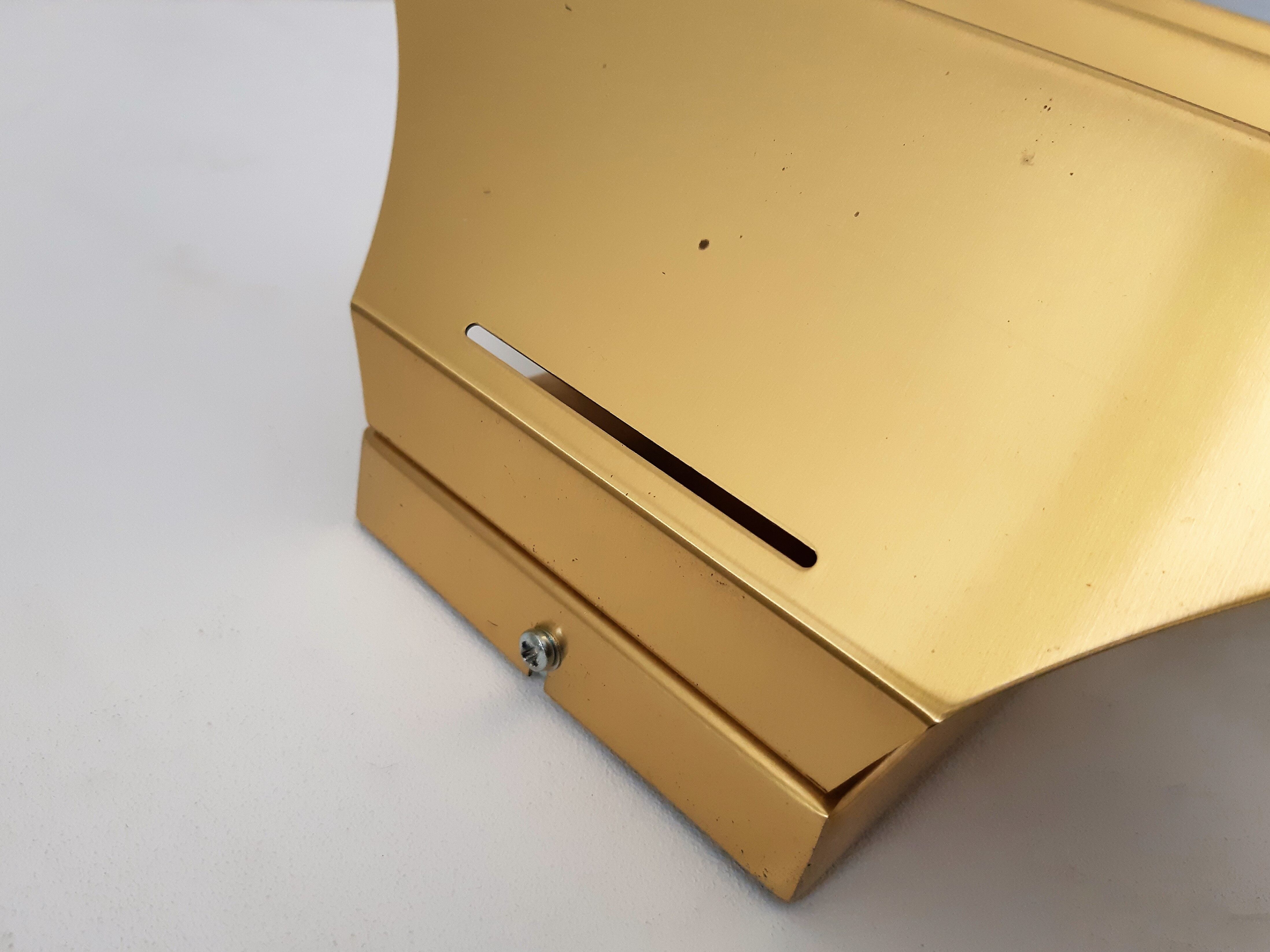 Gothic III wall lamp by Bent Karlby for Lyfa, Denmark 1960's