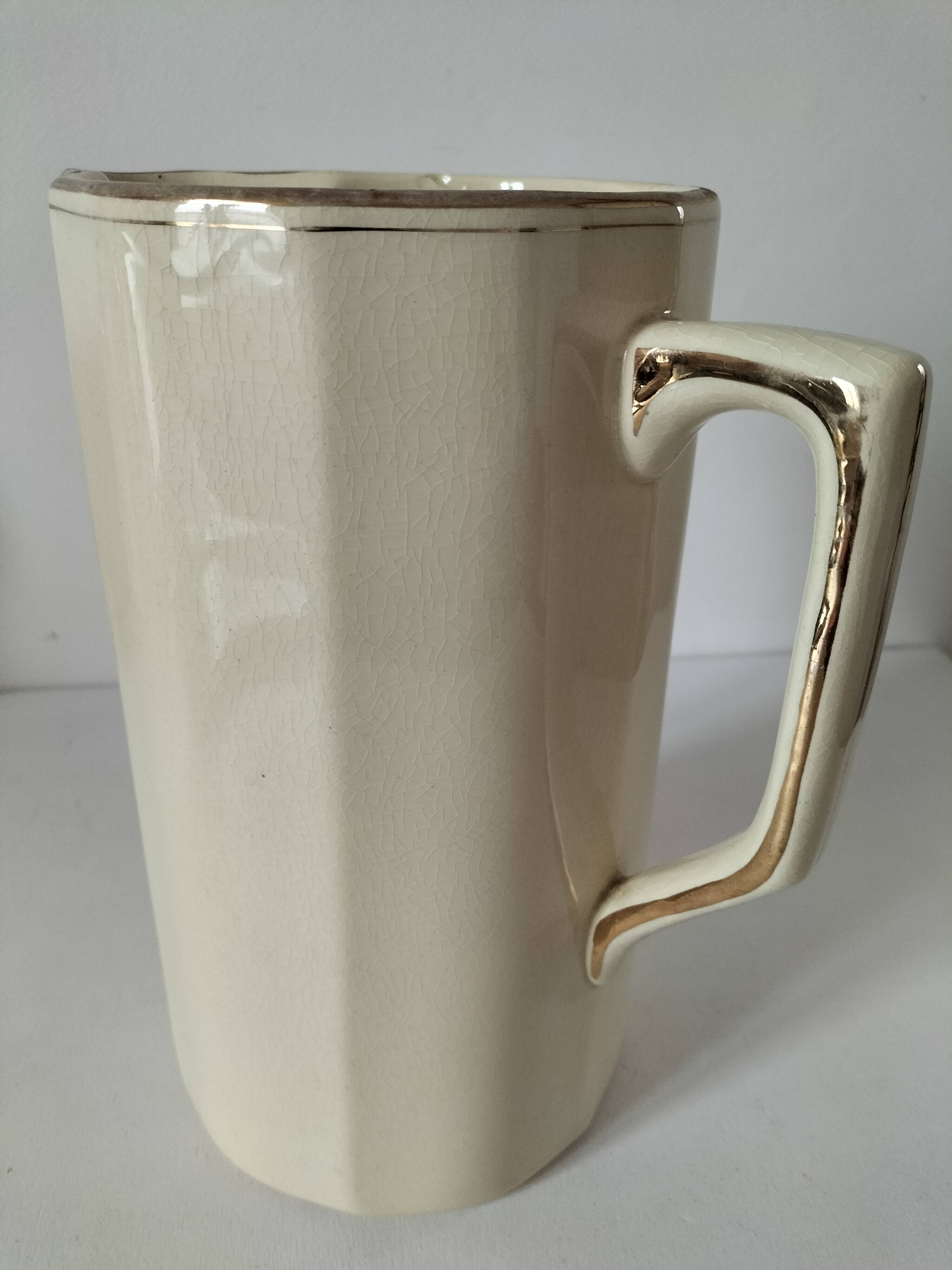 Vintage pitcher Moulin des Loups Hamage