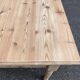 Scandinavian cocktail desk renovated in solid wood from the 90s.