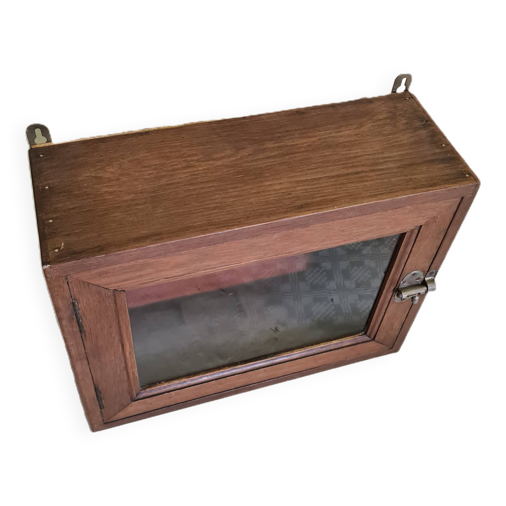 French Oak Display Cabinet, 1st Half 20th Century