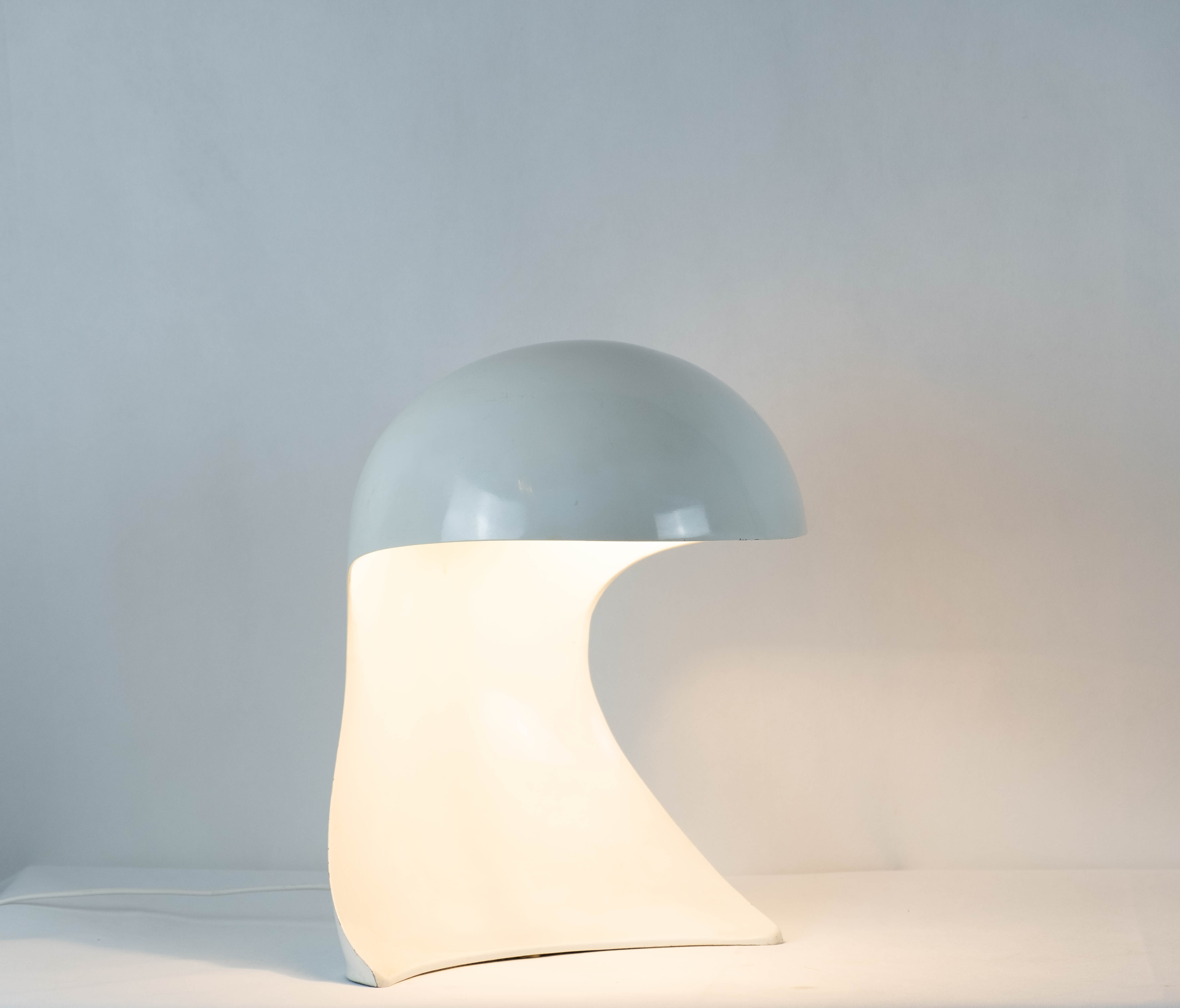 Pair of lamps Dania Artemide Dario Tognon Italy 1969